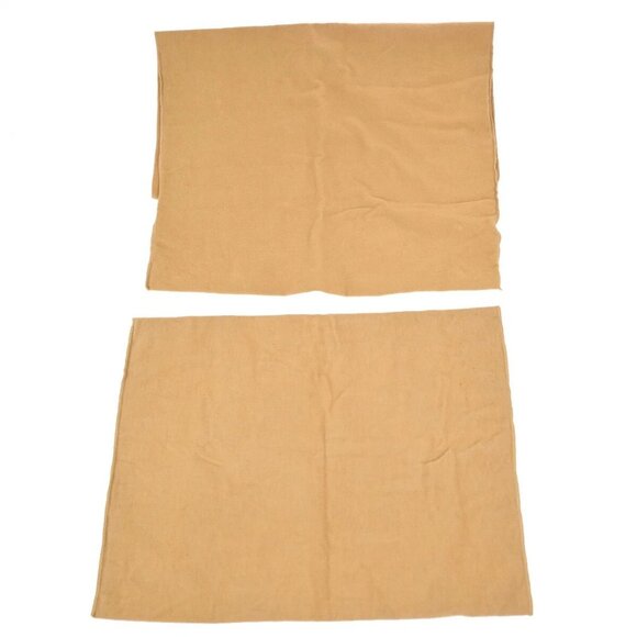 LOUIS VUITTON Logo 10 Set Dust Bag Drawstring Canvas Cotton Beige Brown - Picture 16 of 16